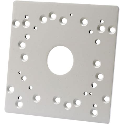 square to round junction box adapter|round box adapter plate.